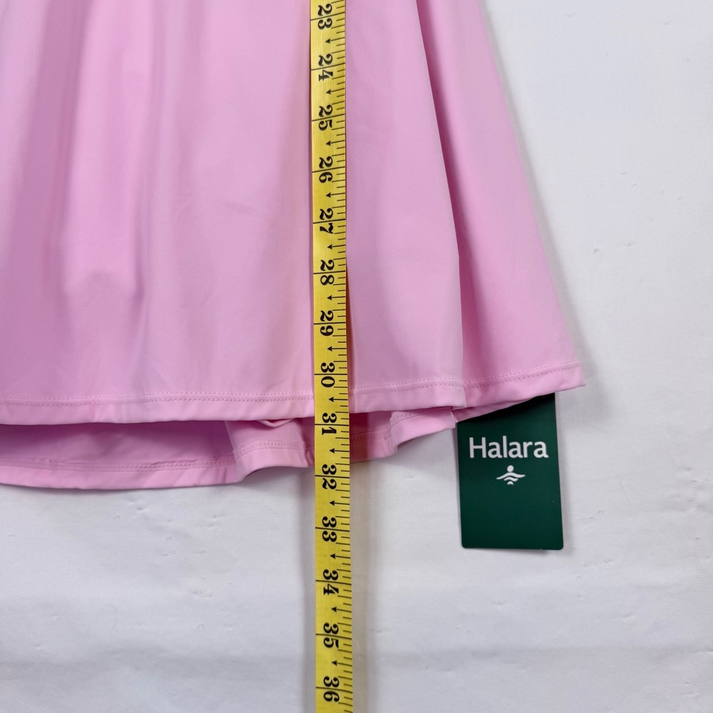 Halara SoftlyZero™ Airy Backless Twisted InstantCool Easy Peezy Dress S Pink - Picture 9 of 9